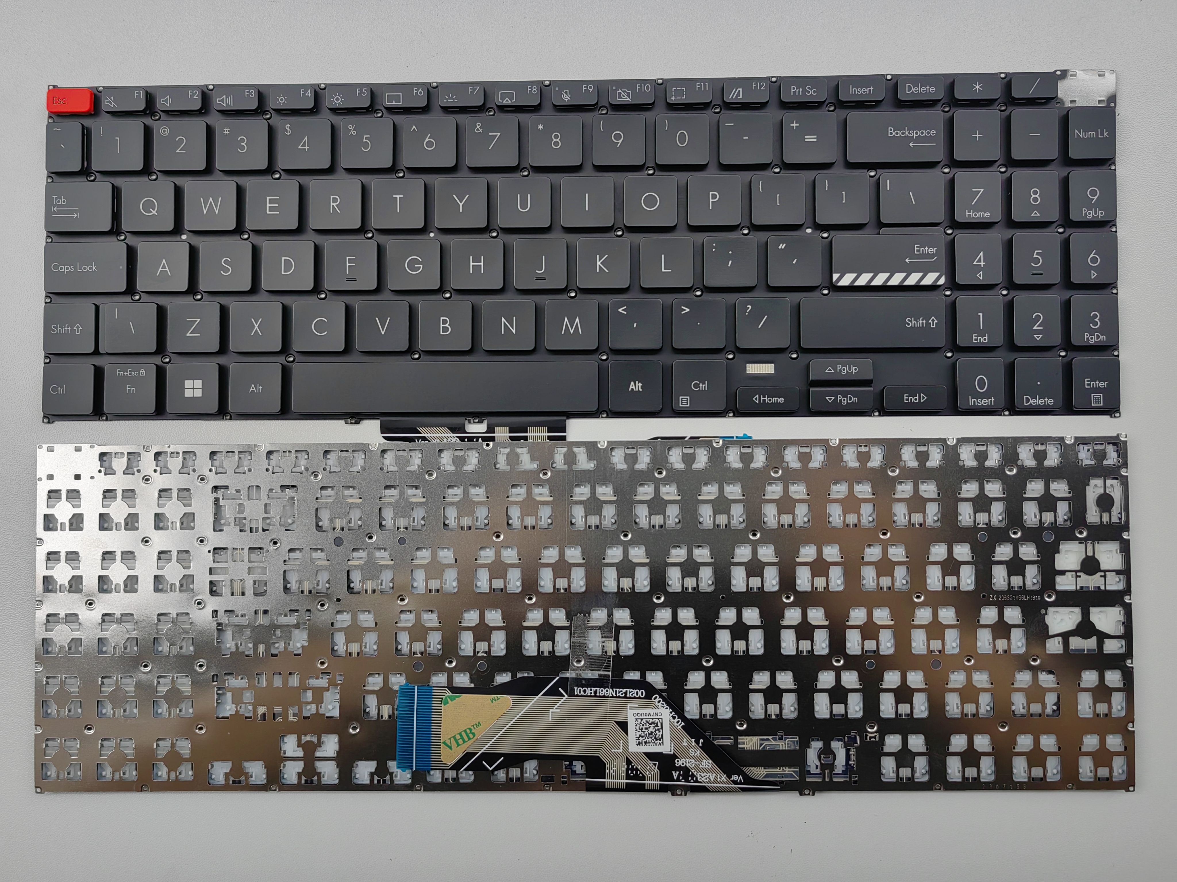 Picture of New Replacement Laptop Keyboard For ASUS K3502/Transparent/M3502/S3502/M5602/S5602/K5602 BLACK (OEM) US Layout